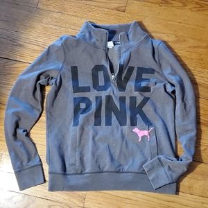 PINK half zip